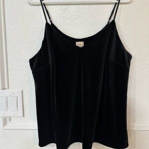 Velvet Black Women's Top